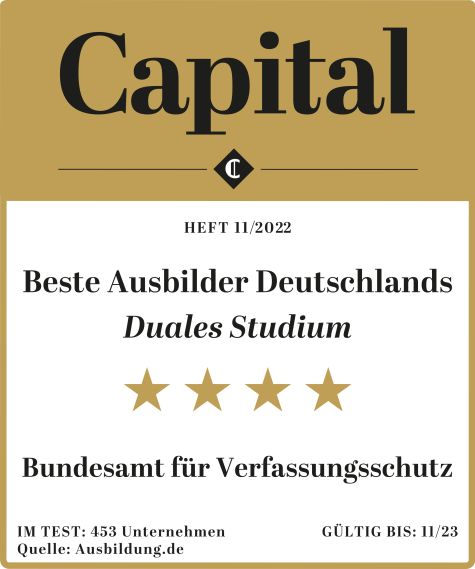 Logo Capital Bester Ausbilder Duales Studium